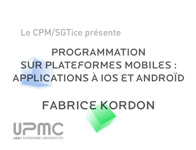 plateforme mobiles